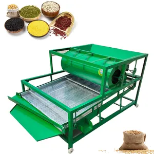 2023 Hot Sale combined small mobile seed cleaning and sorting machine for wheat fennel corn with high efficient