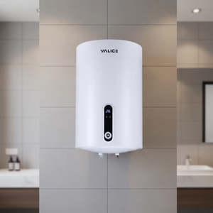 <span class=keywords><strong>Chauffe</strong></span>-<span class=keywords><strong>eau</strong></span> électrique en acier inoxydable à isolation en polyuréthane et revêtement émaillé, modèle cylindrique, idéal pour la salle de bain, l'extérieur et l'hôtel - Product Image 1