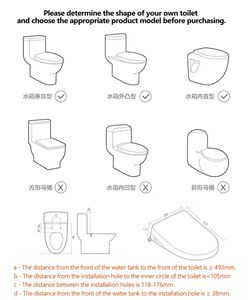 Abattant de toilette intelligent <span class=keywords><strong>Smartmi</strong></span> 2, version <span class=keywords><strong>air</strong></span> chaud, étanche, couverture de toilette électrique antibactérienne, chauffée intelligemment avec télécommande - Product Image 6