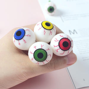 CHENXI Juguetes de Peluche de Halloween, Simulación de Ojo Humano con Raya de Sangre, Juguete Antiestrés para Apretar, 2.5CM 8G, Edades 8+ - Product Image 6