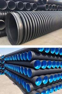 Tubería de Drenaje Corrugada de Doble <span class=keywords><strong>Pared</strong></span> de HDPE Plástico SN4 SN8 de 200mm, 300mm, 500mm, 600mm, 800mm, 1000mm, 1200mm y 6 Pulgadas - Precio - Product Image 3