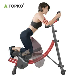 TOPKO بسعر الجملة 6 في 1 طقم أسطوانة ، تمرين صالة ألعاب رياضية قابل للتعديل AB كوستر الخصر