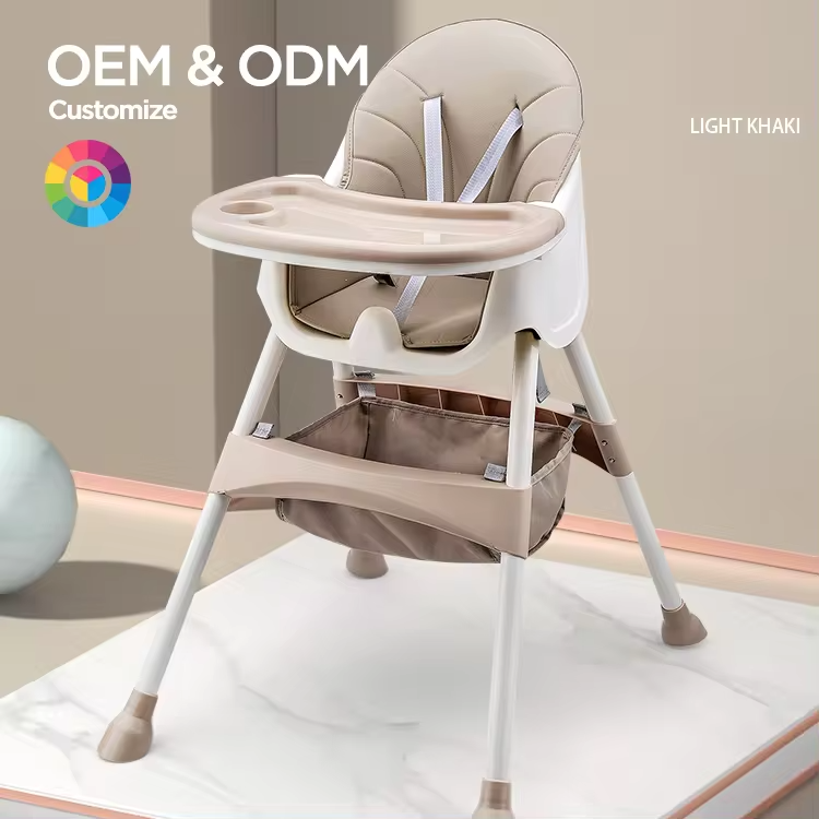 Safe and Durable Steel Baby High Chairs for Feeding