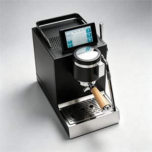 Dual Boiler Stainless Steel Gear Rotary Pump Semi-Automatic Coffee Machine with Extracted Data Monitoring - Product Image 1