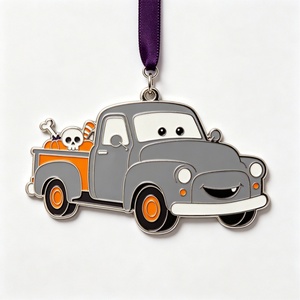 Ciondolo Auto in Metallo 2026 Halloween, Personalizzabile con Logo, Smaltato, da Appendere, in Lega, Ingrosso, Decorazioni Regalo, Ornamenti Metallici per Pickup - Product Image 6