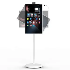 Televisor Portátil Inteligente Android con Pantalla Táctil de 32 Pulgadas, 1080p, 4K, Wi-Fi, 120Hz, Batería de 5200 mAh, LCD LED, Blanco - Product Image 1