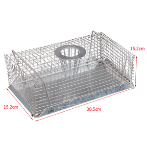Maille en métal galvanisé solide bon marché sans cruauté pour les pièges et les cages à rats et à souris écologiques - Product Image 1