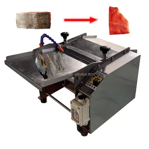 High Quality Fish Scale Remover Equipment Cheap Cuttlefish Peeling Machine Salmon Skin Peeling Machine