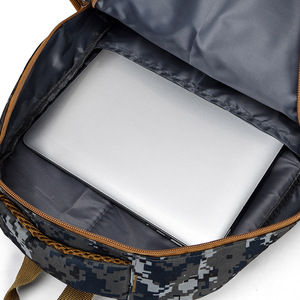 Tactical Backpack With Molle System Outdoor Sports Men's Computer Bag For School And Travel Khaki Gray Green Blue - Product Image 4