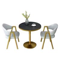 Juego de Mesa y Sillas de Comedor de Lujo para 2 Personas, Muebles de Comedor, Venta Caliente