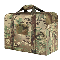 Sac de transport pliable 52L en nylon 1000D pour équipement de plein air, grande capacité, sac de rangement tactique avec poignée confortable