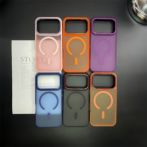 Funda Magnética Mate Esmerilada para Teléfono Móvil con Carga Inalámbrica para iPhone 17Air 16promax 15 14plus 13, Antigolpes, Protectora de la Parte Trasera - Product Image 2