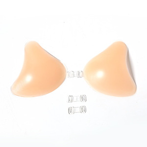 Haute qualité rassemblant des <span class=keywords><strong>seins</strong></span> supplémentaires sans couture sans bretelles nude <span class=keywords><strong>mature</strong></span> soutien-gorge invisible en gel de silice naturel soutien-gorge collant - Product Image 4