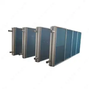 Refrigerador de aço inoxidável para sistemas de congelamento, tubo de cobre com bobina de água quente, opções de design flexíveis