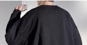 Felpa e felpe da <span class=keywords><strong>uomo</strong></span> in <span class=keywords><strong>pile</strong></span> personalizzata goffrato Casual a manica lunga di alta qualità - Product Image 3