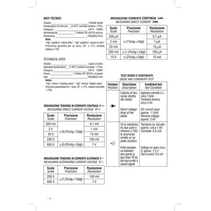 Multimetro Digitale VALEX UTH0007 Prodotto in Italia - Product Image 2