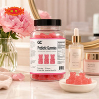 Gummies Probiotiques Personnalisées OEM Formule Lactobacillus Acidophilus Glutathion Vitamine C - Supplément Antioxydant Santé Adulte Personnalisé