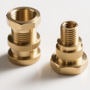 OEM cuivre métal CNC pièces d'usinage fabricant de produit précision matériel personnalisé arbre laiton CNC tournant partie services - Product Image 5