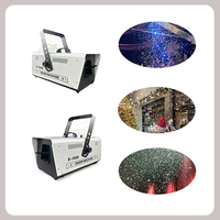 Machine à glace sèche 1500W (corps en fer) avec télécommande DMX512, portée de pulvérisation 4-5m, couverture 60m, AC110V-240V, garantie 1 an