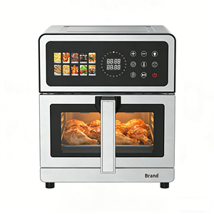 <span class=keywords><strong>Friggitrice</strong></span> ad Aria da 8L con Finestra di Visualizzazione, 1800W, Riscaldatore in Acciaio Inox e Forte Convezione per Uso Domestico - Product Image 1