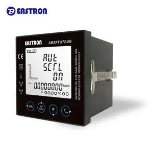 Mini medidor de potencia multifunción, X72-5G inteligente, 3 fases, 4 cables, RS485, Modbus