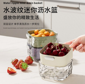 Paniers <span class=keywords><strong>à</strong></span> <span class=keywords><strong>légumes</strong></span> pour la cuisine, paniers <span class=keywords><strong>à</strong></span> <span class=keywords><strong>fruits</strong></span>, égouttoirs <span class=keywords><strong>à</strong></span> <span class=keywords><strong>légumes</strong></span> empilables multicouches, ensemble d'égouttoirs <span class=keywords><strong>de</strong></span> cuisine - Product Image 3