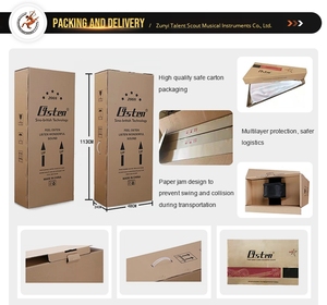 Basso Elettrico Professionale a Quattro Corde da 34 Pollici con Corpo in Legno Massello a 20 Tasti per Musica Rock/Jazz, Personalizzazione OEM di Livello Professionale - Product Image 6