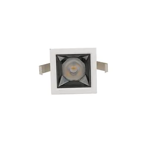 Museum Professional Indoor Ceiling Lighting 3W COB Recessed LED Grille Downlight For Decoration Lighting