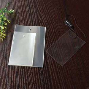 Bolsa de Plástico Transparente Jiuhong con Orificio para Joyería, Almacenamiento de Arte de Uñas, Empaque, 100 Unidades - Product Image 2