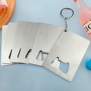 Bán Buôn Số Lượng Lớn Trống Thăng Hoa Thẻ Mở Chai Tùy Chỉnh Khắc Logo Kim Loại Kinh Doanh Thẻ Tín Dụng Mở Chai - Product Image 2
