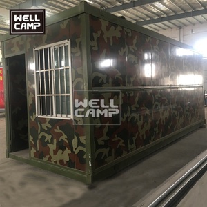 บ้านคอนเทนเนอร์พับได้ WELLCAMP บ้านขนาดเล็กพร้อมห้องน้ำ พื้นที่กลางแจ้ง ดีไซน์ทันสมัย ระบายอากาศได้ดี ผลิตจากโรงงาน แคนาดา อินโดนีเซีย ลดราคา - Product Image 2