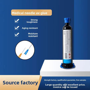 Inşaat için tıbbi sınıf iğne UV tutkal optik şeffaf esnek ultraviyole ışık kür metal-plastik yapıştırma - Product Image 5