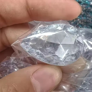 Piedras de Cristal Sueltas con Forma de Gota, Color AB, con Reverso Puntiagudo, para Manualidades, Coronas, Zapatos/Ropa, Piedras Acrílicas, Precio de Fábrica - Product Image 2