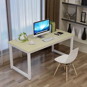 Роскошный геймерский стоячий металлический офисный стол, длинный угловой компьютерный стол из массива дерева и Набор стульев, белый стол 120 см, настольная подставка для учебы