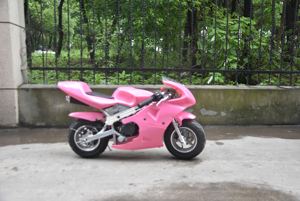 Mini-moto ANWA <span class=keywords><strong>Rocket</strong></span> <span class=keywords><strong>Pocket</strong></span> Bike 49cc, moteur <span class=keywords><strong>2</strong></span> temps, freins à double disque, vitesse maximale >40 km/h - Product Image 5