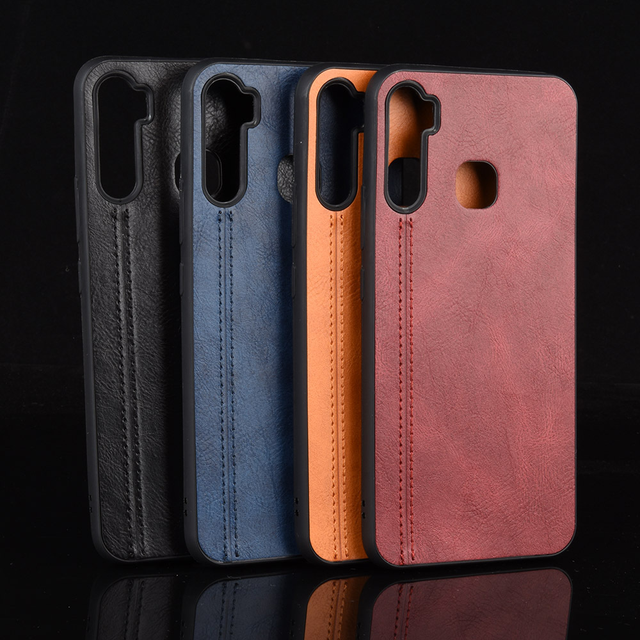 Shockproof Leather Phone Shell for Tecno Spark 6 7 Pro Camon 18 Premier Pova 6 GO 2020 Back Cover PU Soft Case