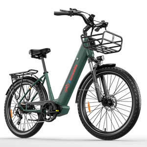 Bicicleta Eléctrica Ligera con Batería Extraíble de 48V, Tiempo de Carga de 6-7 Horas, Resistente al Agua IP54, Bicicleta Eléctrica Urbana para Adultos con Bloqueo NFC - Product Image 6