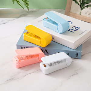 Wholesale Portable Mini 2-in-1 Bag Sealer Heat <b>Vacuum</b> Food Storage Container <b>Handheld</b> Plastic Snack Bags Freshness Preserver - Product Image 4