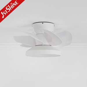 1stshine Ventilateur de plafond OEM Petit 7 pales ABS 20 pouces Blanc LED Ventilateur de plafond avec télécommande - Product Image 1