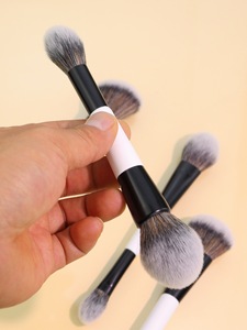 Novedad del Fabricante: Set de Brochas de Maquillaje Personalizadas de Doble Punta, Brocha Vegana Sintética para Contorno, Polvo, Corrector y Rubor - Product Image 3