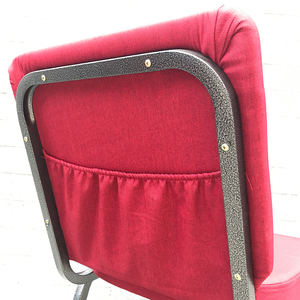 Cómoda silla verde Fuerte para Iglesia, de color verde, a la medida - Product Image 3