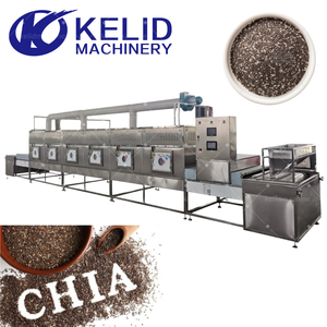 CE Eco-friendly Energy-saving No Damage Fast Heating PLC SUS304 Tunnel Type <b>Microwave</b> Drying Machine for Seed High Efficiency th - Product Image 1