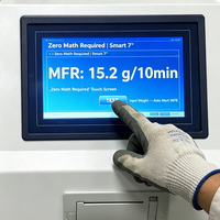 Probador de Índice de Flujo de Fusión ASTM D1238 ISO 1133, Probador de Tasa de Flujo de Fusión MFR MFI para Polímeros Plásticos