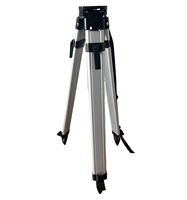 Trépied de mesure en aluminium léger à vente chaude avec verrouillage rapide pour instruments de mesure, niveau laser, théodolite