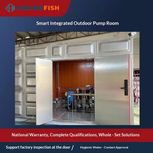 DaringFish - Sistema de Bomba de Agua <span class=keywords><strong>con</strong></span> Motor de Conversión de Frecuencia de Presión Constante Inteligente Integrado, Bomba en Caja Metálica - Product Image 2