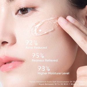 Hydratant pour le visage Apaisant <span class=keywords><strong>Anti</strong></span> Rougeurs 5% Panthénol Acné Calmant Gel D'eau Visage Crème De <span class=keywords><strong>Jour</strong></span> Et De Nuit - Product Image 6