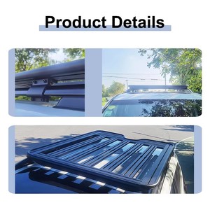 Canastillas Portaequipajes de Techo para Automóvil de Aleación de Aluminio para Audi Q5 <span class=keywords><strong>Etron</strong></span> 2010-2018 - Product Image 4