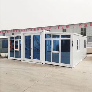Casa Container di Lusso Prefabbricata Pronta all'Uso da 40Ft/20Ft, Due Camere da Letto, Espandibile, <span class=keywords><strong>in</strong></span> Acciaio Leggero, Portatile, per Villa o Hotel - Product Image 2