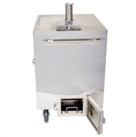 Fumoir à alimentation par gravité pour usage commercial et domestique, robuste, pour barbecue