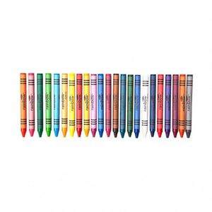 Baby Solid Logo Custom <b>Cheap</b> Non Toxic Wax Crayons for Kids Drawing - Product Image 1